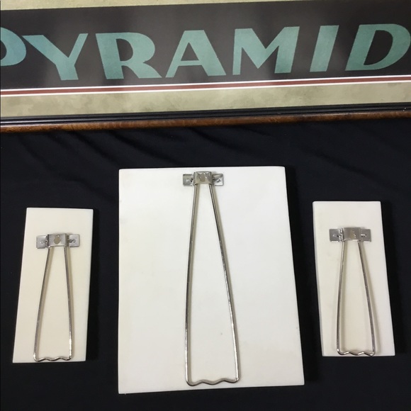 VTG Decorative Soapstone Floral Plaques - Picture 9 of 9